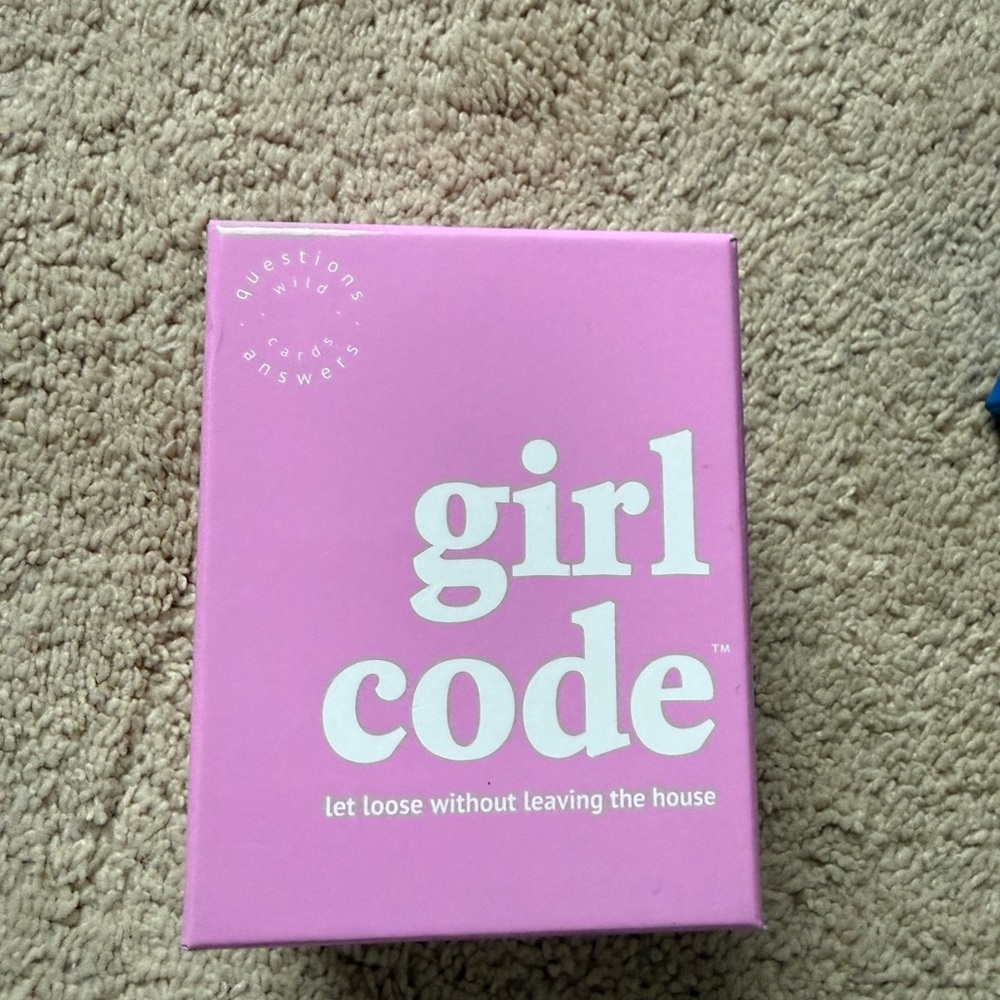 Girl Code Pink Card Game